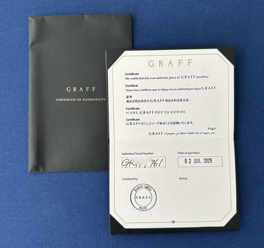 Bague 48.5 Graff Promise - Bague en platine 950 avec diamant ovale 0,50 ct 58 Facettes Graff Prom oval