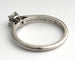 Bague 50 Cartier Solitaire 1895 - Bague solitaire en platine 950 avec diamant 0,24 ct 58 Facettes Cartier 1895 D