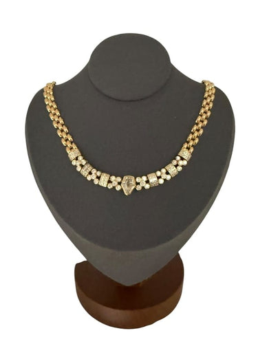 Collier Collier en or jaune 18 carats avec 5,00 carats de diamants 58 Facettes C1584D