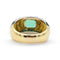 Bague Bague en or jaune ornée d'une émeraude colombienne de 1,80 carat et de diamants 58 Facettes 22526