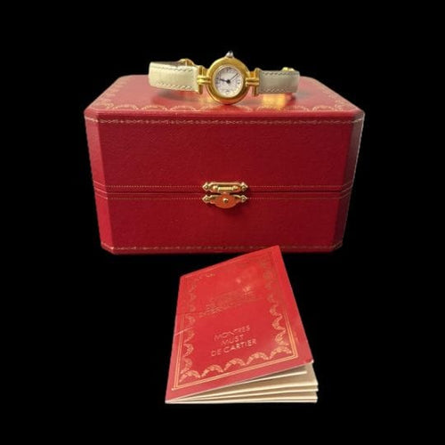 Montre Cartier Montre Colisée Must De Cartier Vermeil 58 Facettes MT42592