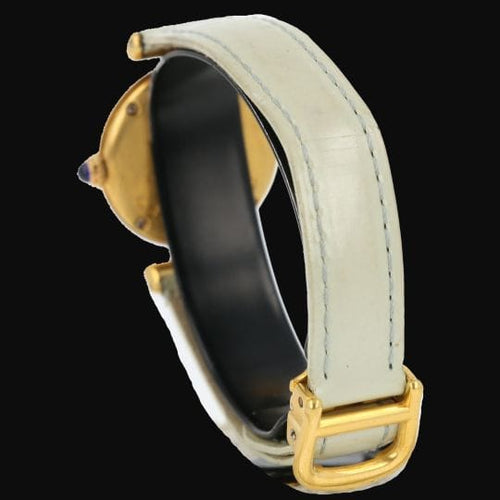 Montre Cartier Montre Colisée Must De Cartier Vermeil 58 Facettes MT42592