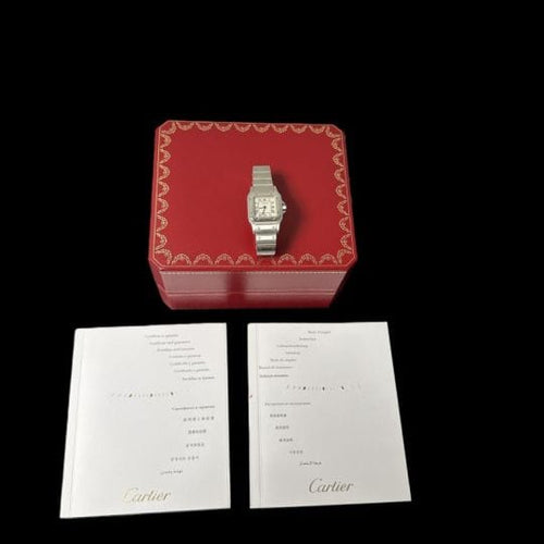Montre Cartier Montre Santos De Cartier Galbee 58 Facettes MT45421