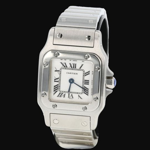 Montre Cartier Montre Santos De Cartier Galbee 58 Facettes MT45421