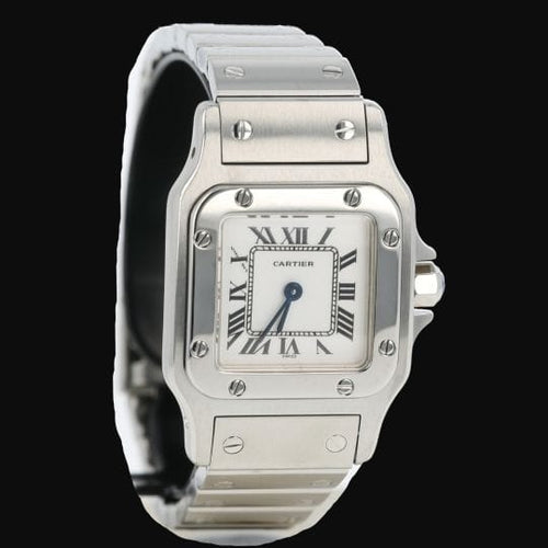 Montre Cartier Montre Santos De Cartier Galbee 58 Facettes MT45421