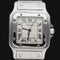 Montre Cartier Montre Santos Galbee 58 Facettes MT45629