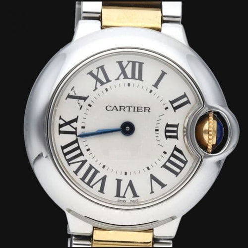 Montre Cartier Montre Ballon Bleu De Cartier 28Mm Quartz 58 Facettes MT45699