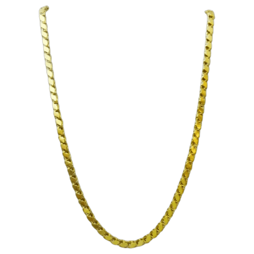 Collier Collier vintage oriental fait main en or 21 carats 58 Facettes necklace1