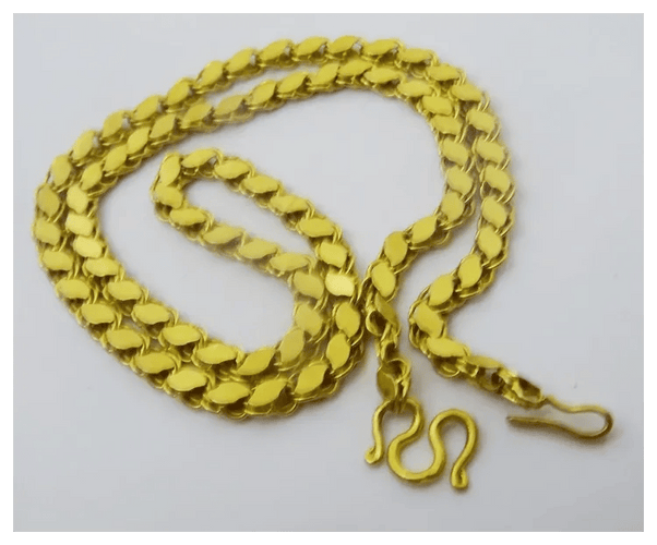 Collier Collier vintage oriental fait main en or 21 carats 58 Facettes necklace1