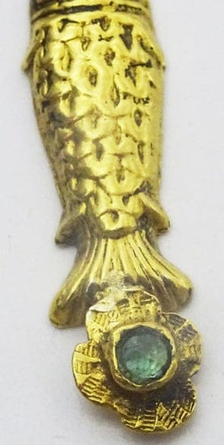 Pendentif Amulette vintage - Pendentif en or 20 carats du Maroc 58 Facettes pendant 4