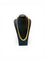 Collier Collier maille corde en chute en or jaune 18 carats 58 Facettes corde