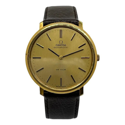 Montre Omega De Ville - Montre automatique acier 35,5 mm 58 Facettes 1735