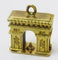 Pendentif Pendentif charm vintage Arc de Triomphe en or jaune 18 carats 58 Facettes charm 1