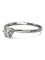 Bague 52 Solitaire - Bague en or blanc 18K et diamant 0,39 ct 58 Facettes 1737