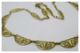 Collier Collier vintage - maillons fer à cheval en or jaune 18 carats 58 Facettes necklace 3