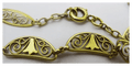 Collier Collier vintage - maillons fer à cheval en or jaune 18 carats 58 Facettes necklace 3