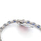 Bracelet Bracelet tennis en or blanc avec saphirs et diamants 58 Facettes 100/26 A