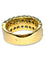 Bague 53 Alliance en or jaune 18 carats avec diamants 6 ct 58 Facettes 1682