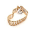 Bracelet Bracelet vintage en or jaune 18 ct massif 58 Facettes BR ORO 18kt III