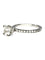 Bague 47 Solitaire - Bague en or blanc 18K et diamant coussin 1,02 ct 58 Facettes 1712