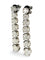Boucles d'oreilles Boucles d'oreilles pendantes en or blanc 18K et diamants 2 ct 58 Facettes 1540