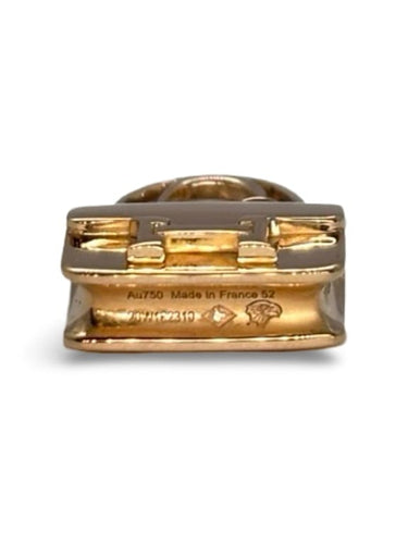 Pendentif Hermès Constance - Pendentif en or rose 18K et diamant 0,05 ct 58 Facettes 1720