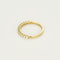 Bague 51 Demi-alliance - Bague en or jaune 18 carats et diamants 58 Facettes BAGUE-002