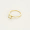 Bague 51 Bague Solitaire en or jaune et diamants 58 Facettes EDSR-3