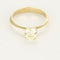 Bague 50.5 Bague Solitaire en or jaune et diamant 58 Facettes EDSR-4