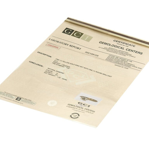 Bague 50.5 Bague Solitaire en or jaune et diamant 58 Facettes EDSR-4