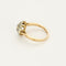 Bague 55 Ravissante bague marguerite en or deux tons 58 Facettes B260113