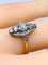 Bague 50 Bague marquise losange en or 18 carats et diamants (vers 1900) 58 Facettes AB684