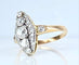 Bague 50 Bague marquise losange en or 18 carats et diamants (vers 1900) 58 Facettes AB684