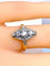 Bague 50 Bague marquise losange en or 18 carats et diamants (vers 1900) 58 Facettes AB684