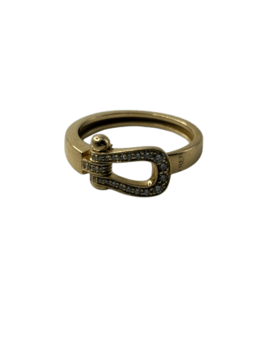 Bague 54 Fred Force 10 - Bague en or 750 et diamants 58 Facettes Fred 1