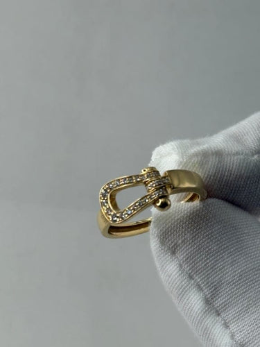 Bague 54 Fred Force 10 - Bague en or 750 et diamants 58 Facettes Fred 1