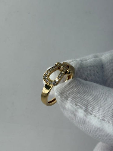 Bague 54 Fred Force 10 - Bague en or 750 et diamants 58 Facettes Fred 1