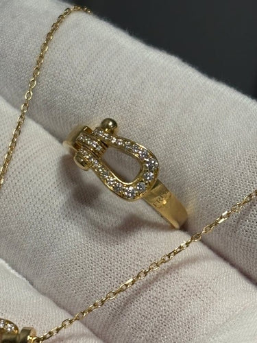 Bague 54 Fred Force 10 - Bague en or 750 et diamants 58 Facettes Fred 1