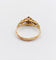 Bague 56 Bague toi et moi victorienne en or rose 18k et perles 58 Facettes A06764