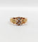 Bague 56 Bague toi et moi victorienne en or rose 18k et perles 58 Facettes A06764