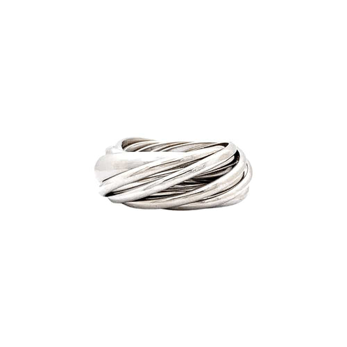 Bague 54 Bague Pomellato,"Mille cercles", or blanc. 58 Facettes 35426