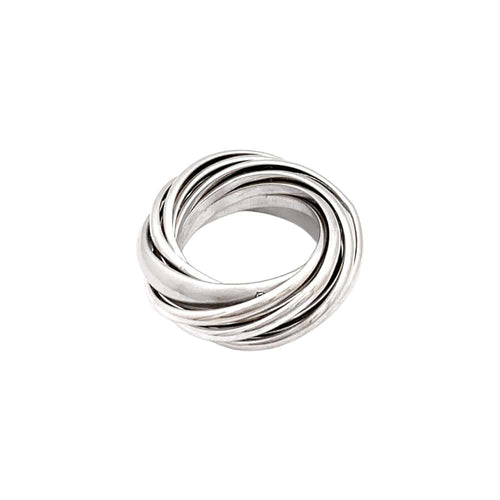 Bague 54 Bague Pomellato,"Mille cercles", or blanc. 58 Facettes 35426