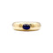Bague 50 Bague Chaumet, "Anneau" en or jaune et saphir. 58 Facettes 35430