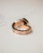 Bague 54 Bulgari Serpenti Viper - Bague en or rose, diamants et onyx 58 Facettes A11958