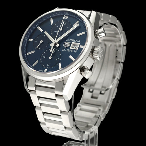 Montre TAG Heuer Carrera - Montre automatique en acier 41 mm (CBK2112) 58 Facettes TAG/CAR/009