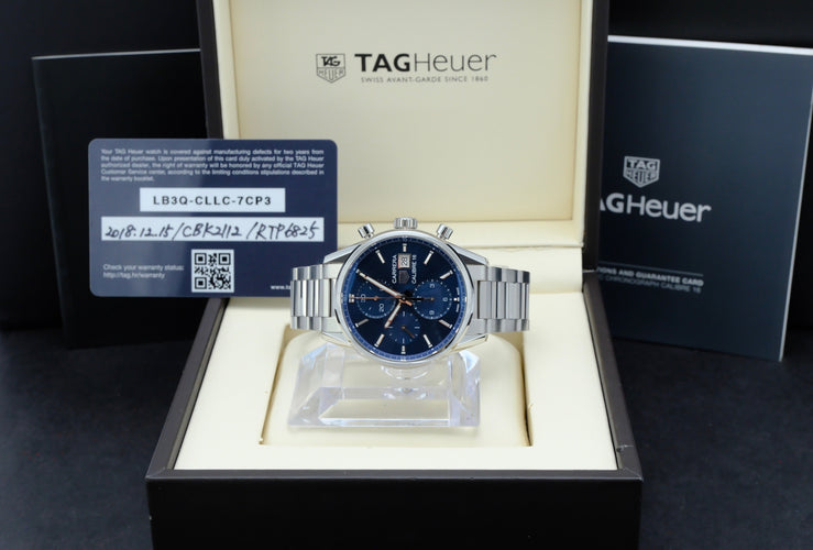 Montre TAG Heuer Carrera - Montre automatique en acier 41 mm (CBK2112) 58 Facettes TAG/CAR/009