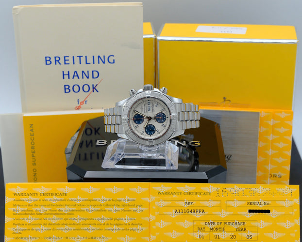 Montre Breitling Superocean Chronograph II A13340 - Montre automatique en acier 42 mm 58 Facettes BTL/SOC/117