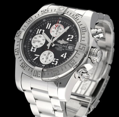 Montre Breitling Avenger II A13381 - Montre automatique en acier 43 mm 58 Facettes BTL/AVG/073