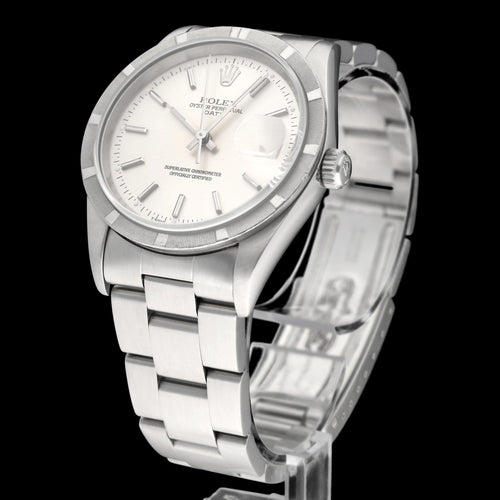 Montre Rolex Oyster Perpetual Date 15210 - Montre automatique en acier (1996) 58 Facettes ROL/OPD/297