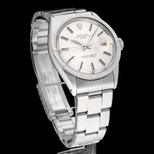 Montre Rolex Oyster Perpetual Date 1501 - Montre automatique en acier 34 mm 58 Facettes ROL/OPD/298